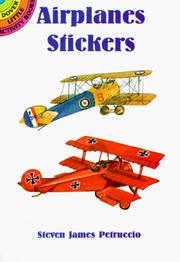 Cover of: Airplanes Stickers by Steven James Petruccio