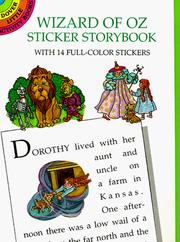 Cover of: Wizard of Oz Sticker Storybook
