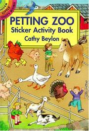 Cover of: Petting Zoo Sticker Activity Book
