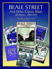 Cover of: Beale Street and Other Classic Blues by David A. Jasen