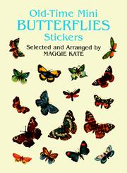 Cover of: Old-Time Mini Butterflies Stickers