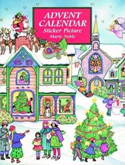 Cover of: Advent Calendar Sticker Picture