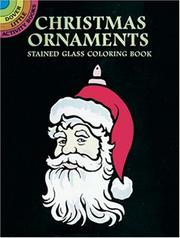 Cover of: Christmas Ornaments Stained Glass Coloring Book