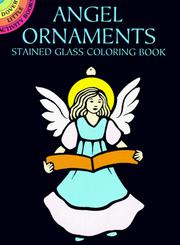 Cover of: Angel Ornaments Stained Glass Coloring Book