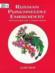 Cover of: Russian Punchneedle Embroidery by Gail Bird