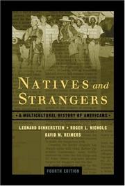 Cover of: Natives and strangers by Leonard Dinnerstein