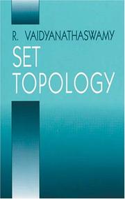 Cover of: Set topology by R. Vaidyanathaswamy