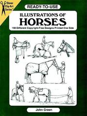 Cover of: Ready-to-use illustrations of horses: 190 different copyright-free designs printed one side