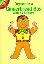 Cover of: Decorate a Gingerbread Boy with 33 Stickers