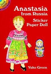 Cover of: Anastasia from Russia Sticker Paper Doll by Yuko Green
