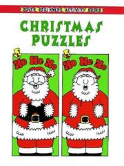Cover of: Christmas Puzzles | Becky Radtke