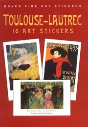 Cover of: Toulouse-Lautrec | Henri de Toulouse-Lautrec