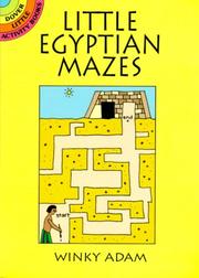 Cover of: Little Egyptian Mazes (Dover Little Activity Books)