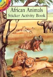 Cover of: African Animals Sticker Activity Book by Jan Sovak