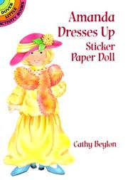 Cover of: Amanda Dresses Up Sticker Paper Doll