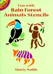 Cover of: Fun with Rain Forest Animals Stencils by Marty Noble