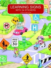Cover of: Learning Signs: With 34 Stickers (Sticker Picture Books)