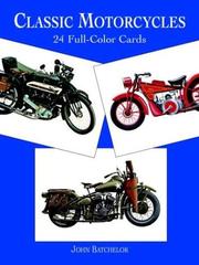 Cover of: Classic Motorcycles by John Batchelor