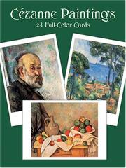 Cover of: Cezanne Paintings: 24 Full-Color Cards (Card Books)