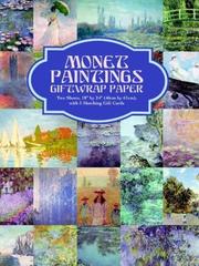 Cover of: Monet Paintings Giftwrap Paper (Giftwrap--2 Sheets, 1 Designs)