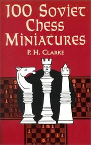 Cover of: 100 Soviet Chess Miniatures