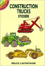 Cover of: Construction Trucks Stickers