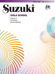 Cover of: Suzuki Viola School, Vol 6: Viola Part, Book & CD