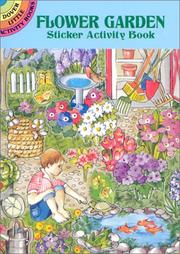 Cover of: Flower Garden Sticker Activity Book