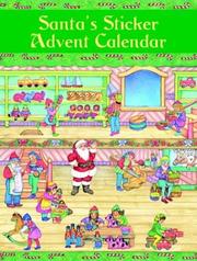 Cover of: Santa's Sticker Advent Calendar