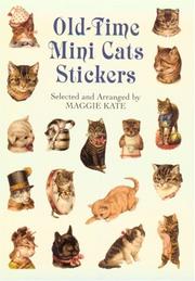 Cover of: Old-Time Mini Cats Stickers by Maggie Kate