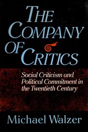 Cover of: The company of critics by Michael Walzer