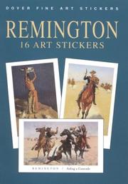 Cover of: Remington: 16 Art Stickers (Dover Fine Art Stickers)