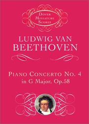 Cover of: Piano Concerto No. 4 in G Major: Op. 58 (Dover Miniature Scores)