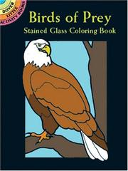 Cover of: Birds of Prey Stained Glass Coloring Book