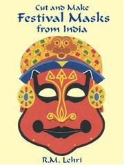 Cover of: Cut & Make Festival Masks from India: 6 Full-Color Designs (Cut-Out Masks)