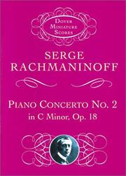 Cover of: Piano Concerto No. 2: In C Minor, Op. 18 (Dover Miniature Scores) (Dover Miniature Scores)