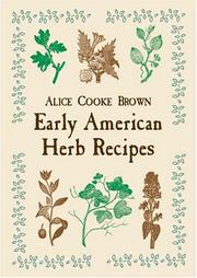 Cover of: Early American Herb Recipes