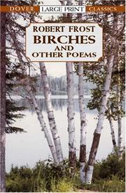 Cover of: Birches and other poems