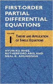 Cover of: Theory and application of single equations by Hyun-Ku Rhee, Hyun-Ku Rhee