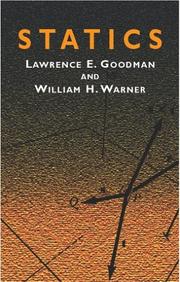 Cover of: Statics by Goodman, Lawrence E.