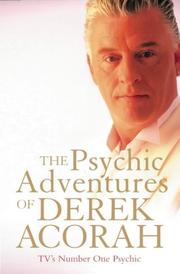 Cover of: The Psychic Adventures of Derek Acorah by Derek Acorah, Derek Acorah