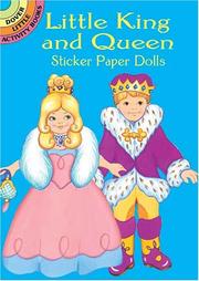 Cover of: Little King and Queen Sticker Paper Dolls by Robbie Stillerman