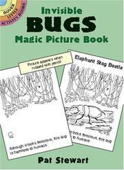Cover of: Invisible Bugs Magic Picture Book by Pat Stewart