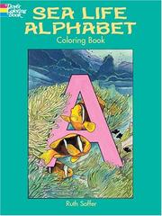 Cover of: Sea Life Alphabet Coloring Book