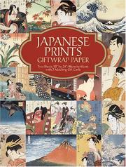 Cover of: Japanese Prints Giftwrap Paper