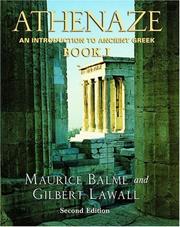 Athenaze by Maurice Balme, Gilbert Lawall