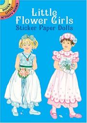 Cover of: Little Flower Girls Sticker Paper Dolls