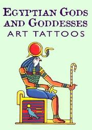 Cover of: Egyptian Gods and Goddesses Art Tattoos by Marty Noble