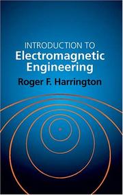 Cover of: Introduction to Electromagnetic Engineering by Roger E. Harrington