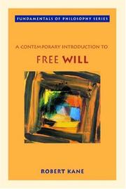 Cover of: A Contemporary Introduction to Free Will